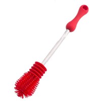 BPA Free Long Handle Kitchen Silicone Bottle Cleaning Brush